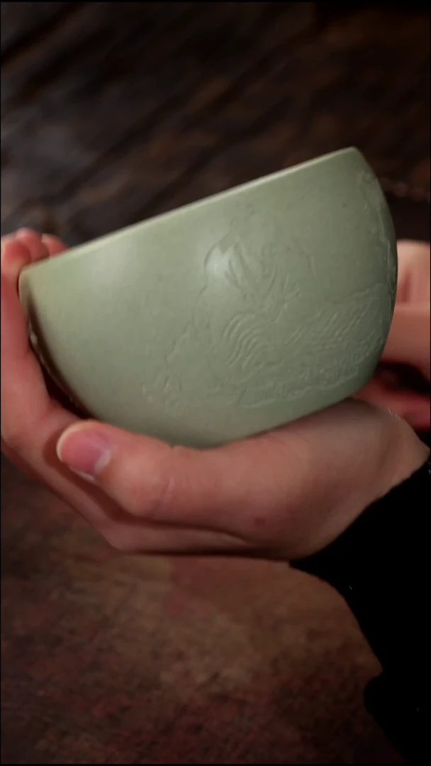 茶杯紫砂非遗茶器-无悔人生