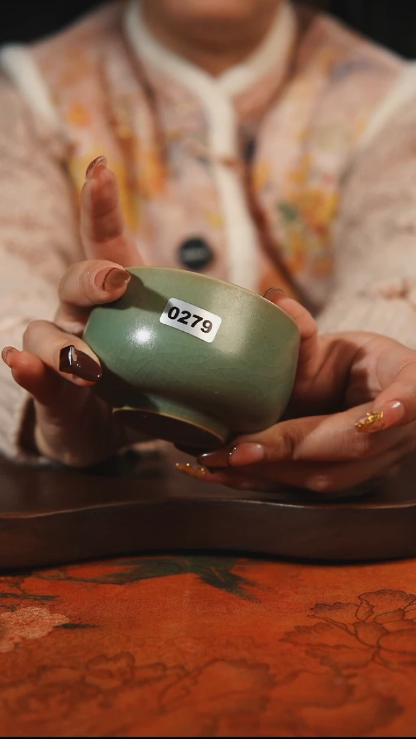 杯子瓷汝州原产地原矿仿古老釉q279