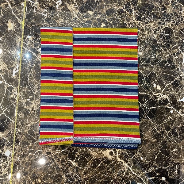 藏式藏装搭配围腰帮典民族风手工成人条纹棉麻