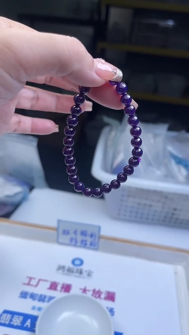 未镶嵌散珠红宝石E61紫 宝石6mm6颗22.8元