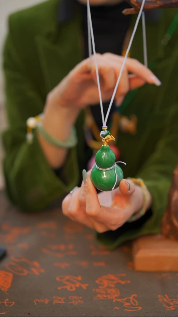 131非遗漆手艺工天然葫芦文玩福禄