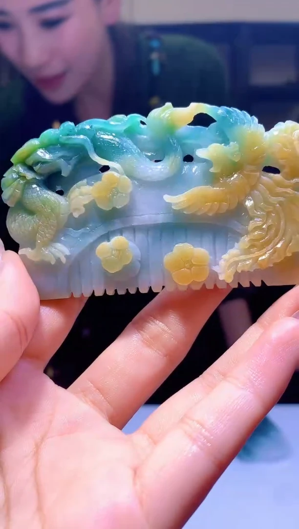 定制翡翠未镶嵌1027hm-毛货挂件112
