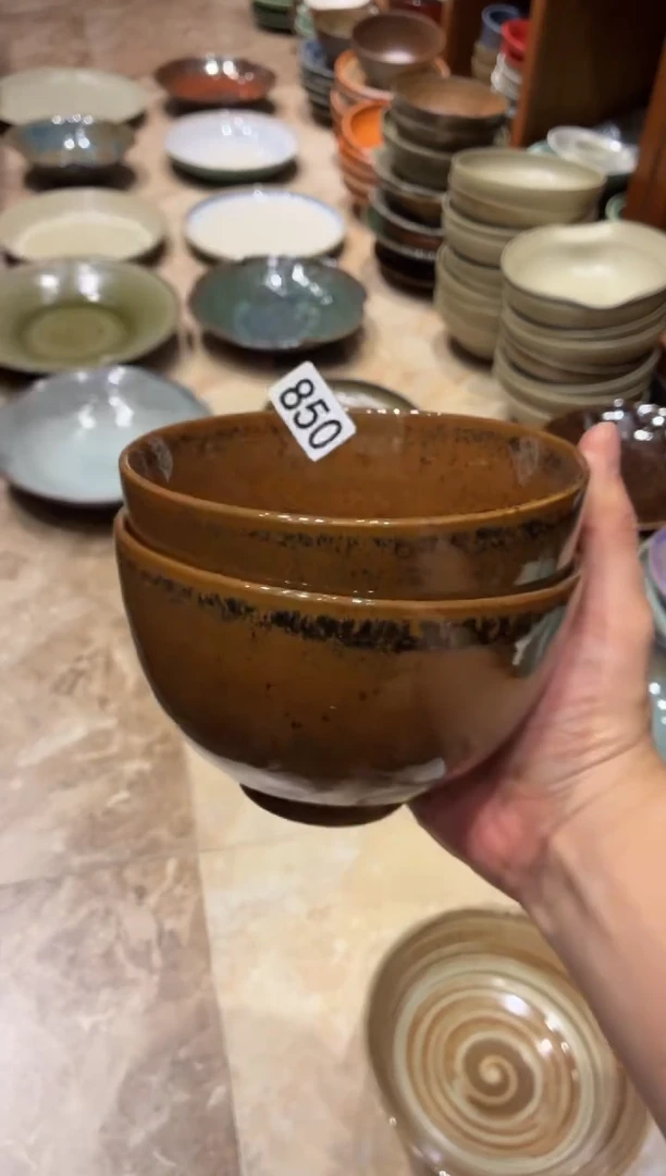 瓷片波*850  吉州窑钵碗2个