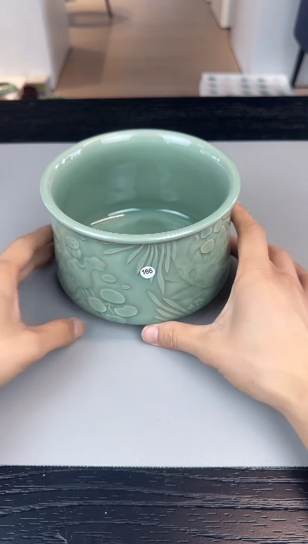 龙泉窑青瓷手工茶器包邮
