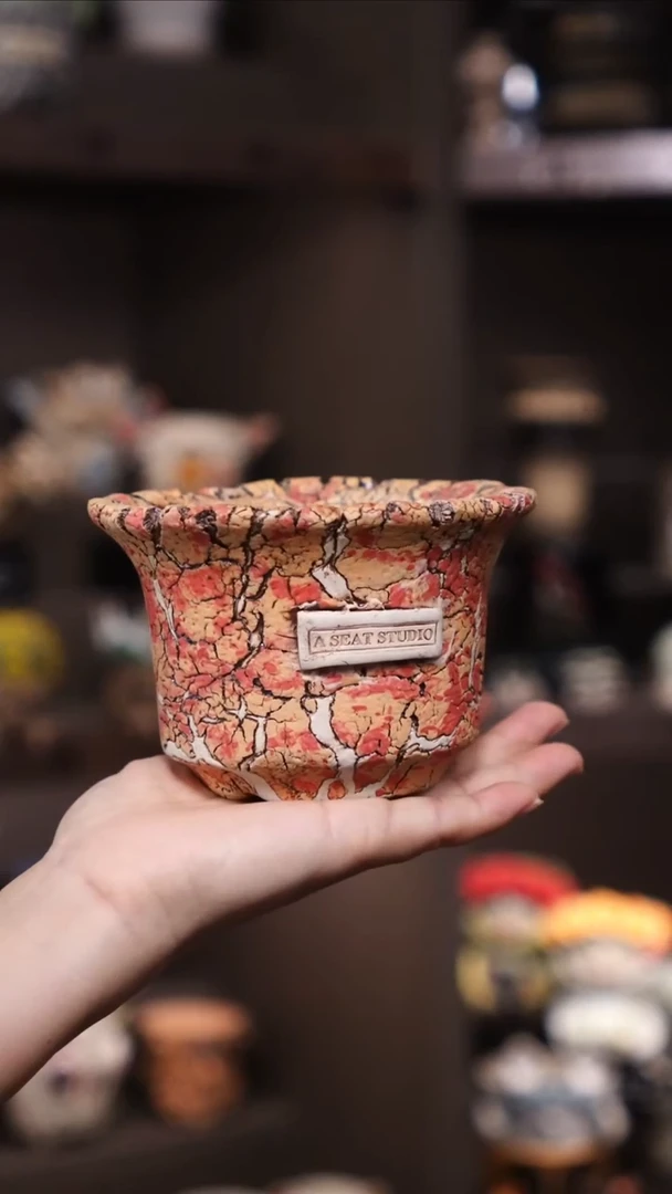 L****n 泰国进口手工花盆个性创意花盆