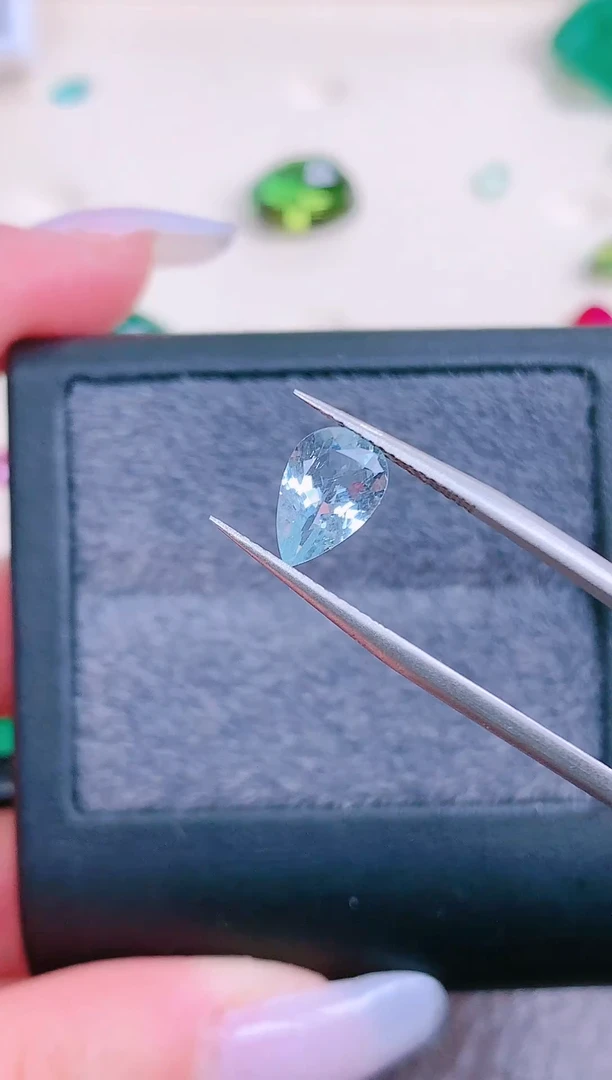 裸石海蓝宝石1.1ct