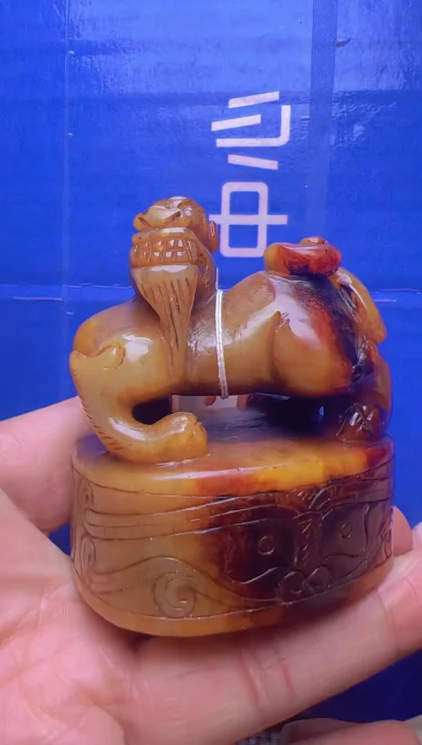 玉黄**日直播间闪购商品把件