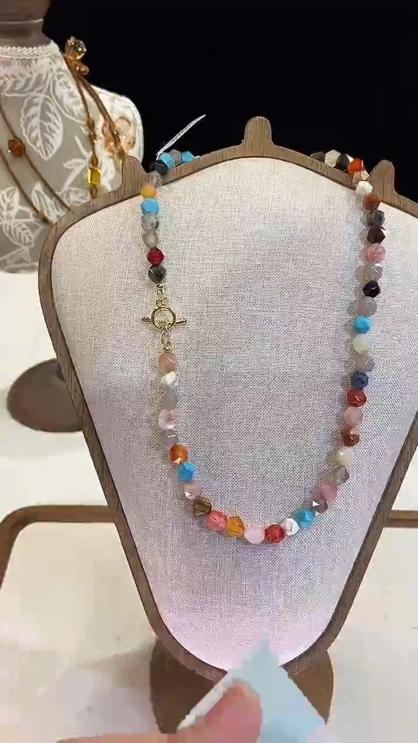 项链钛钢淡水珍珠983