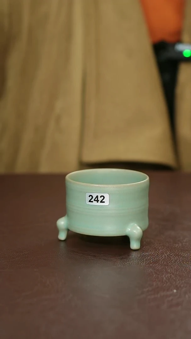 摆件瓷242汝宋汝瓷原矿釉