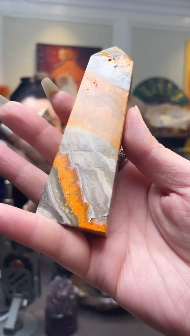 水晶摆件未镶嵌水晶柱摆件