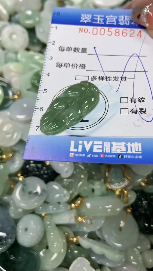 【闪购商品】翡翠颈饰未镶嵌闪购商品0058624