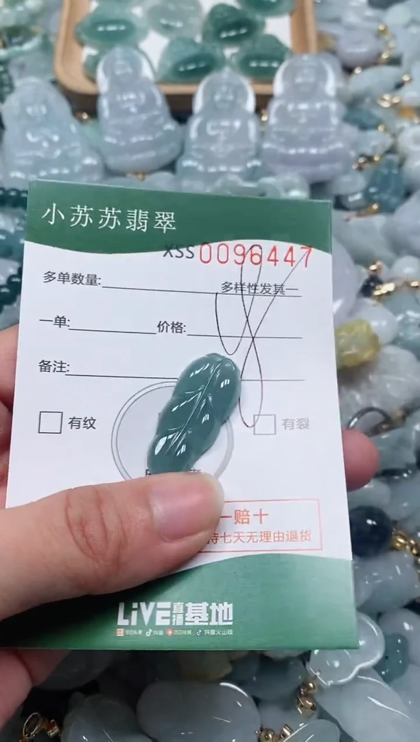 【闪购商品】翡翠颈饰未镶嵌闪购商品0096447