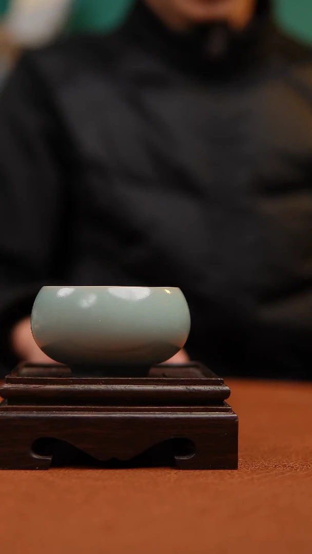 【闪购商品】瓷片原产地原矿仿古禅定杯微瑕福利