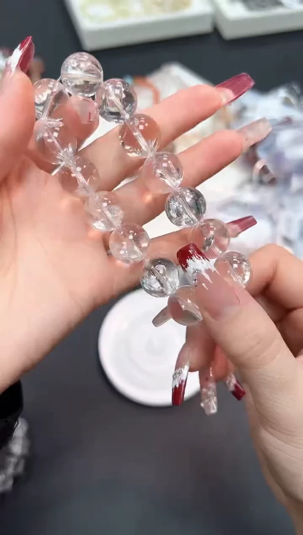 【闪购商品】水晶手串未镶嵌18a多样性发一/1条默认微瑕