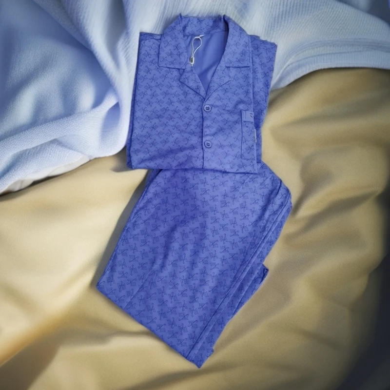 男士短袖家居服裤24484