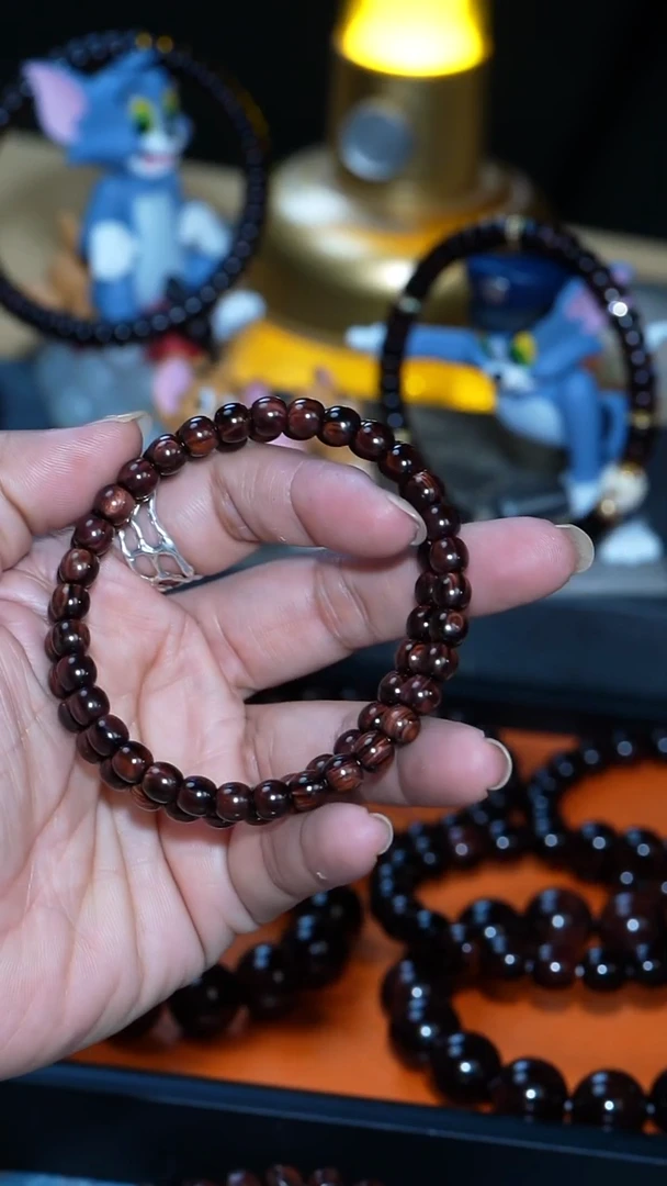 手串/手链黄花梨/降香黄檀【MOYU】海南黄花梨 6*6.6 文玩潮款手串