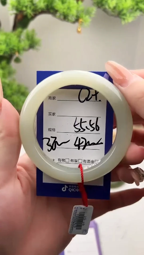 未镶嵌手镯和田玉微色差C29