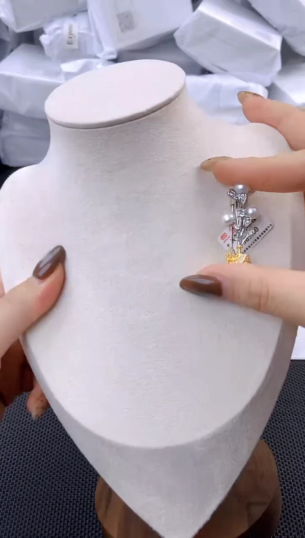 未镶嵌耳饰淡水珍珠xl1012