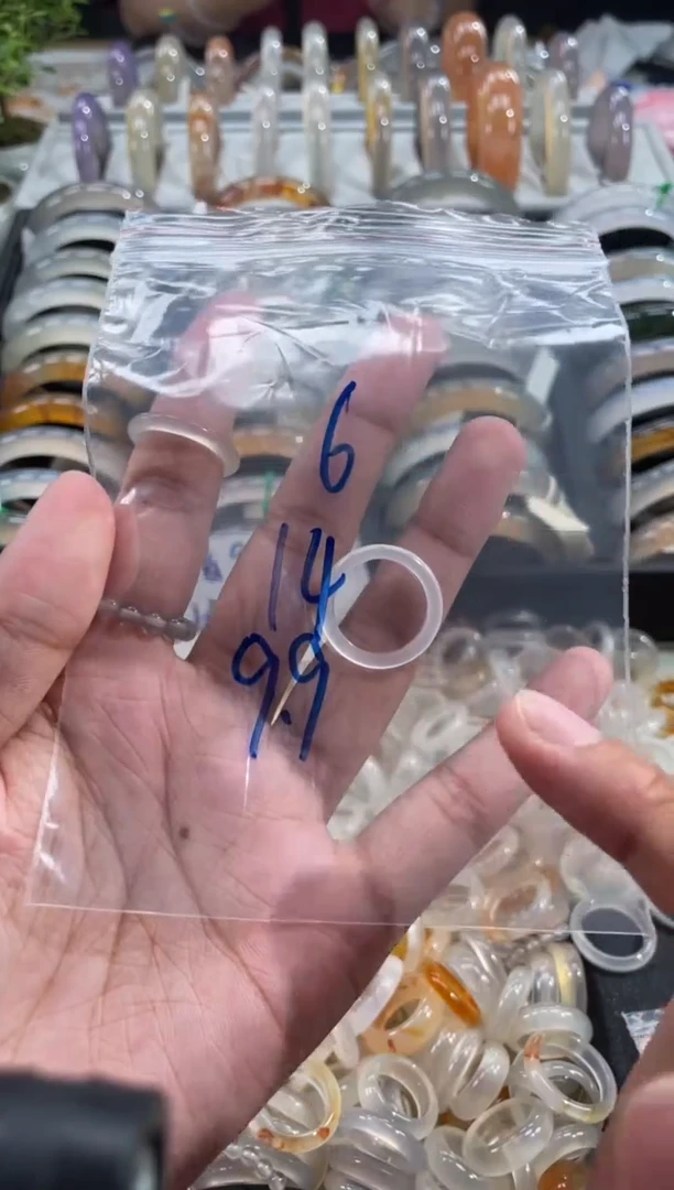 玛瑙/玉髓戒指未镶嵌6