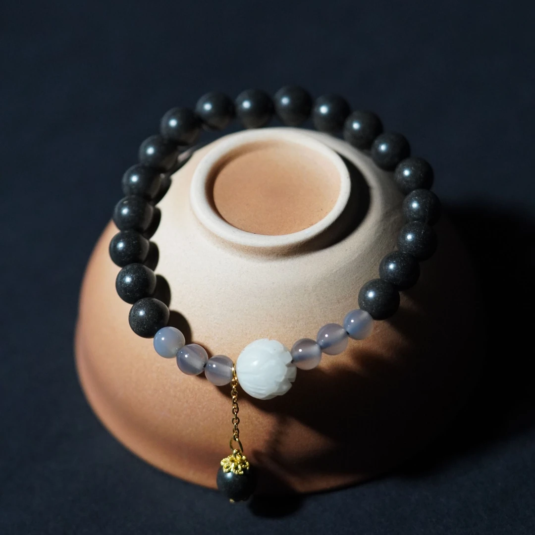 【睡美人】安神助眠合香珠8mm款女士国风非遗传承草本制作