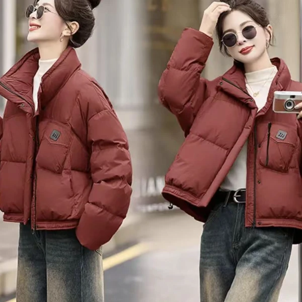 【耿老板6004#P】重工M口袋白鸭绒小众设计师款羽绒服小个子穿搭