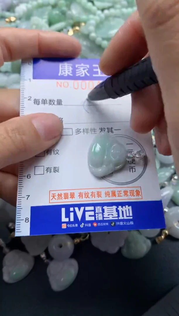 颈饰未镶嵌翡翠4868