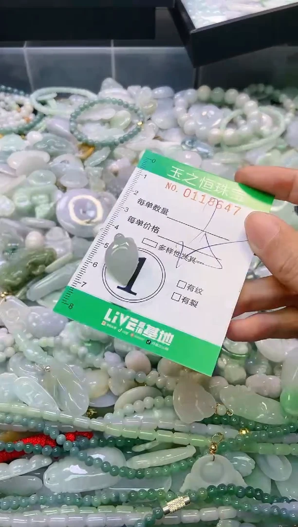 翡翠未镶嵌颈饰闪购0118647