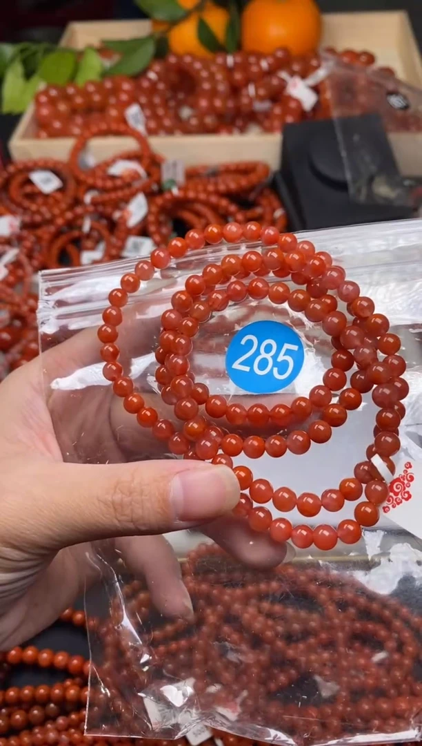 【闪购商品】南红玛瑙珠宝奇石未镶嵌285-5+