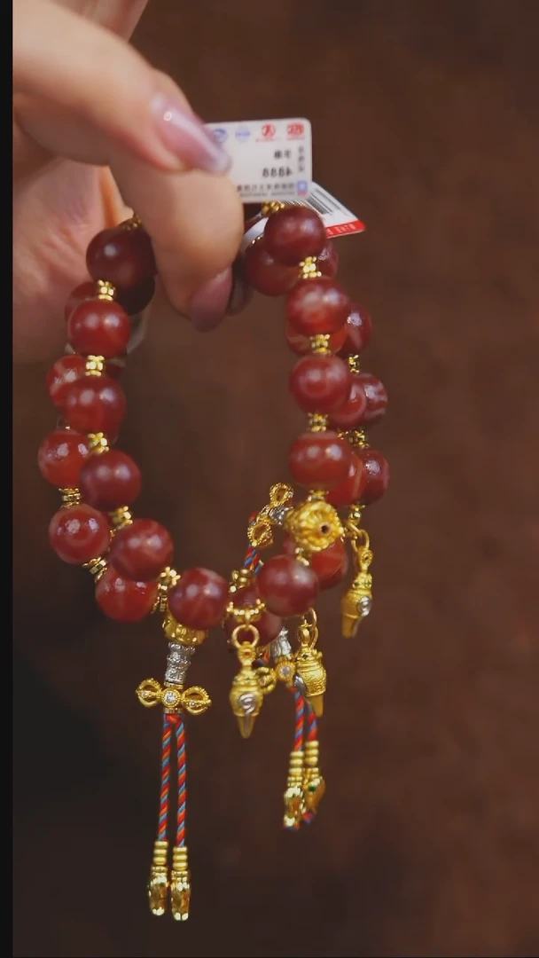 【闪购商品】玛瑙/玉髓手串未镶嵌多样性发一
