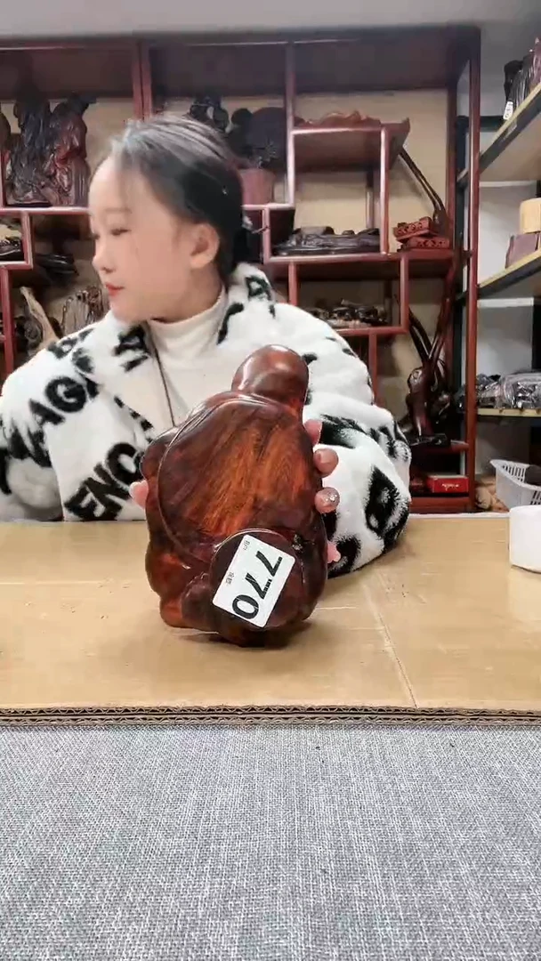 【闪购商品】贡木红木底座工艺品收藏