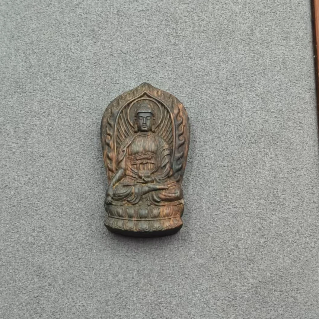 PYNZ103(聚元堂专属)缅甸黑奇楠沉香木雕吊坠（多样性发货）