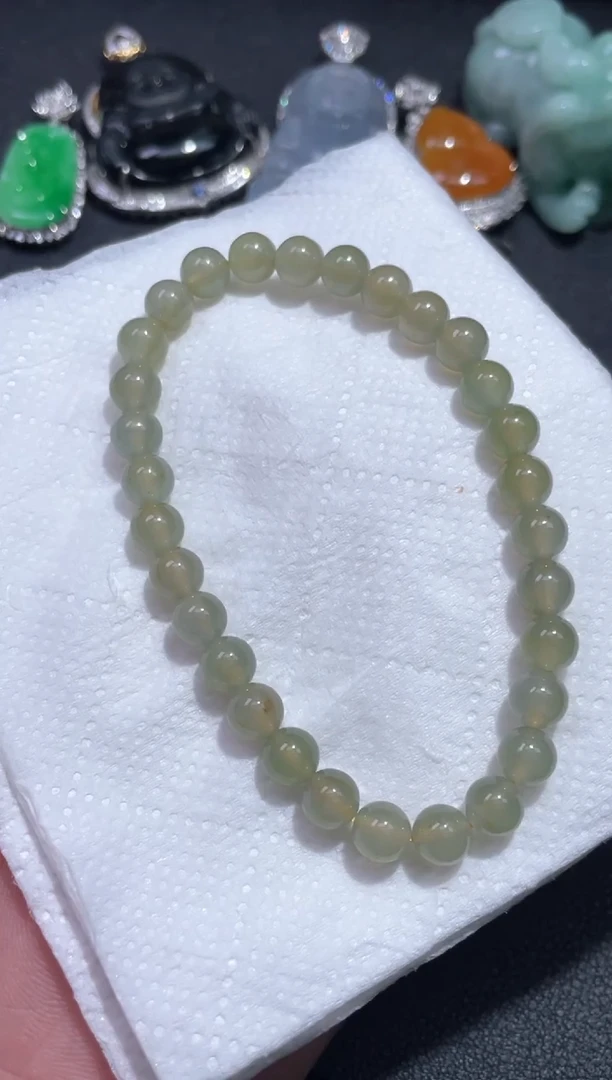未镶嵌手链翡翠13.........