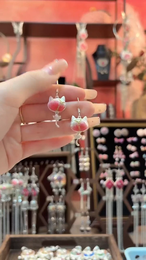 织绣 云织谣民族风精美饰品   526