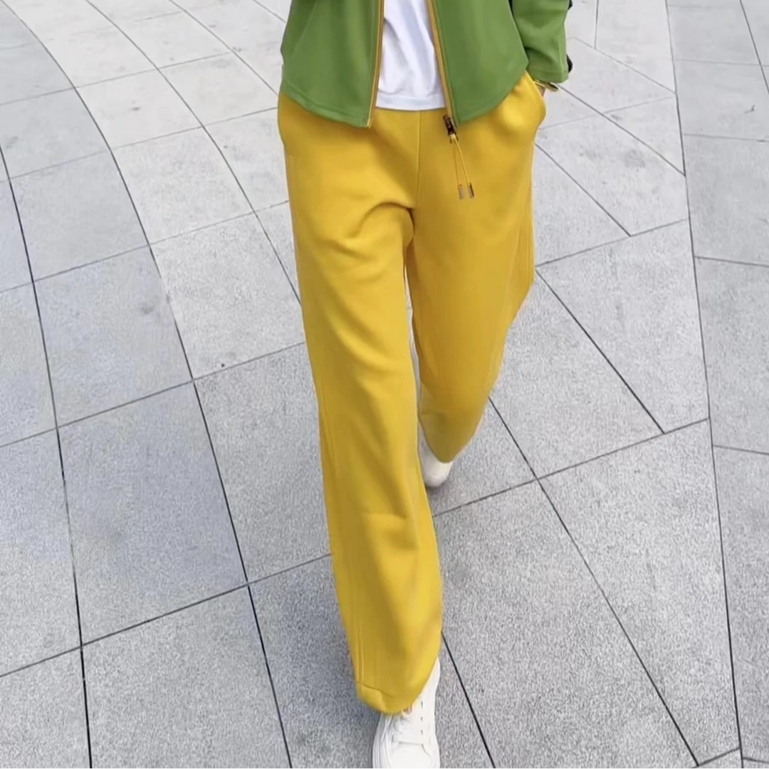 （小纪专属）早春款直筒百搭显瘦休闲裤子