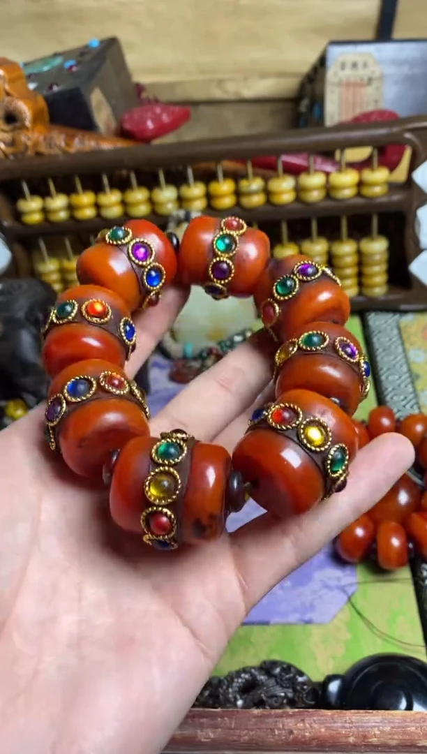 【闪购商品】蜜蜡裸石未镶嵌主播推荐主播推荐