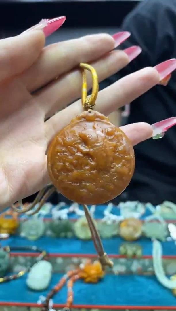 未镶嵌岫玉吊坠·多样性发货*拍一发一