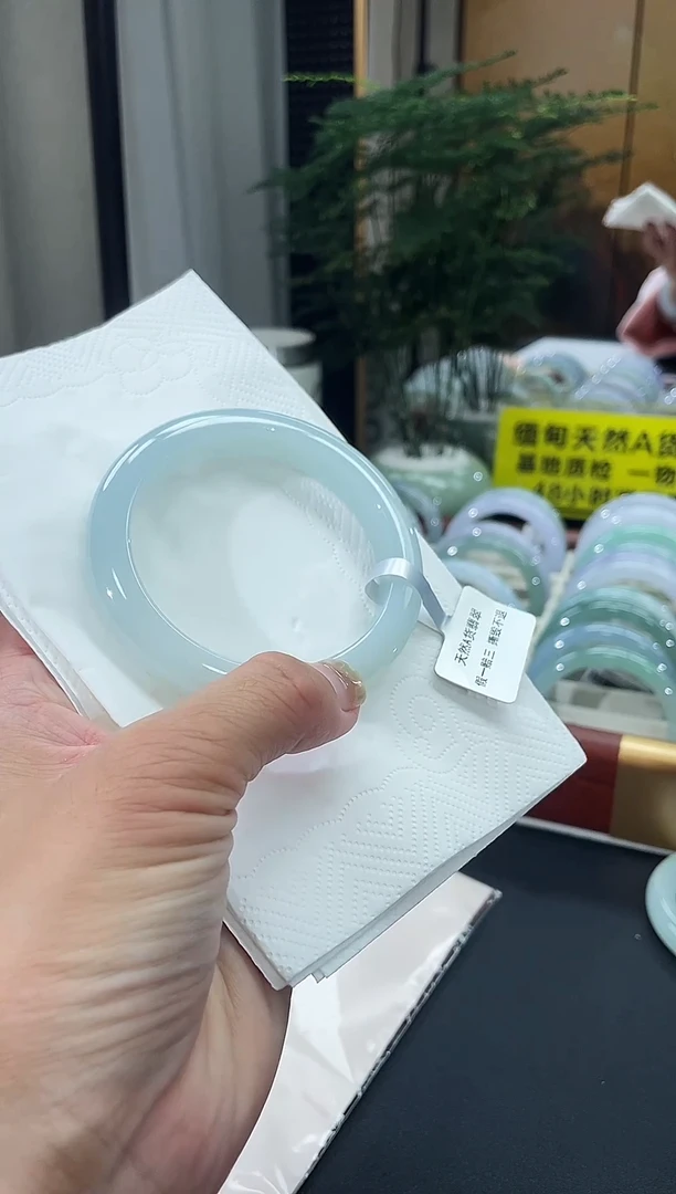 未镶嵌手镯翡翠胖*Ꮤ30号