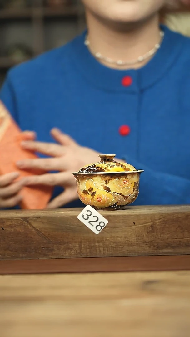 设计师手作款！ 十七系列！盖碗