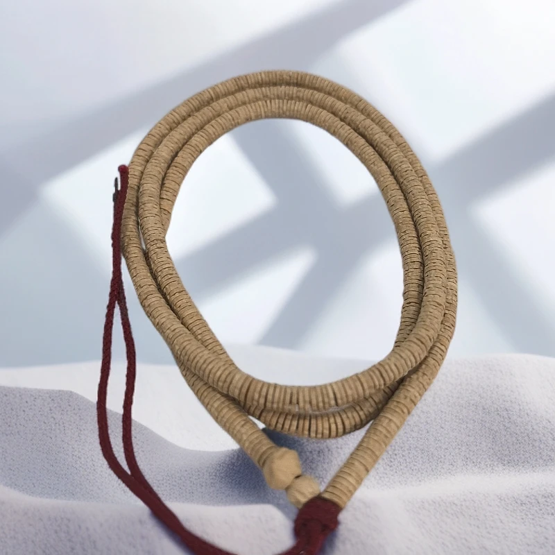 【盘塔出品】-薯片-W298柏香超薄级切药片5*1mm左右手感绵密108脖挂