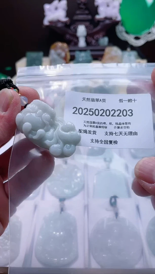 【闪购商品】翡翠颈饰未镶嵌闪购商品8号店200250020017