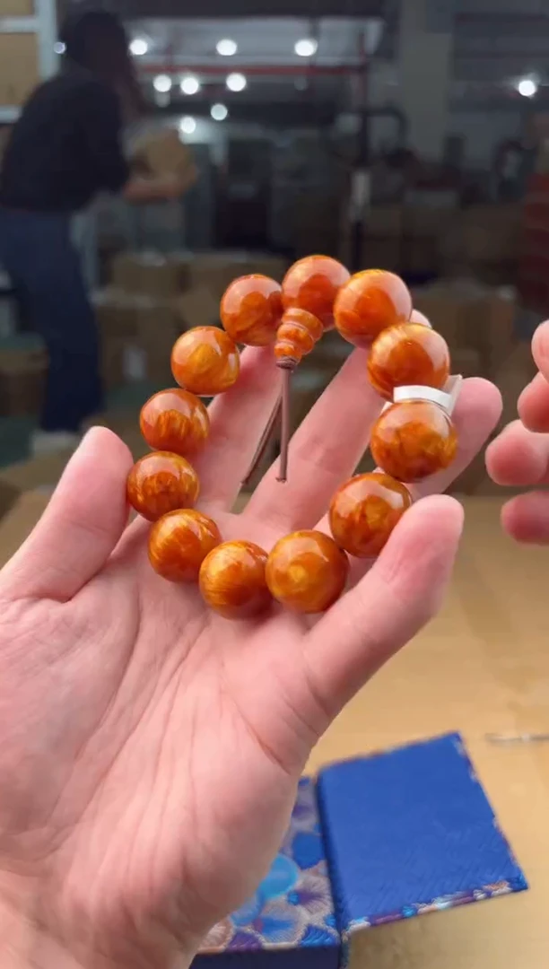 禧一文玩木作类材质手串无礼盒