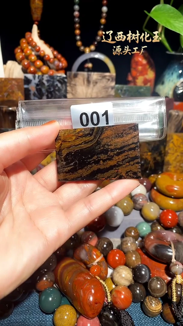 未镶嵌-硅化玉天然北票硅化玉吊坠