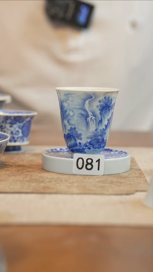 杯子全手工全手绘081
