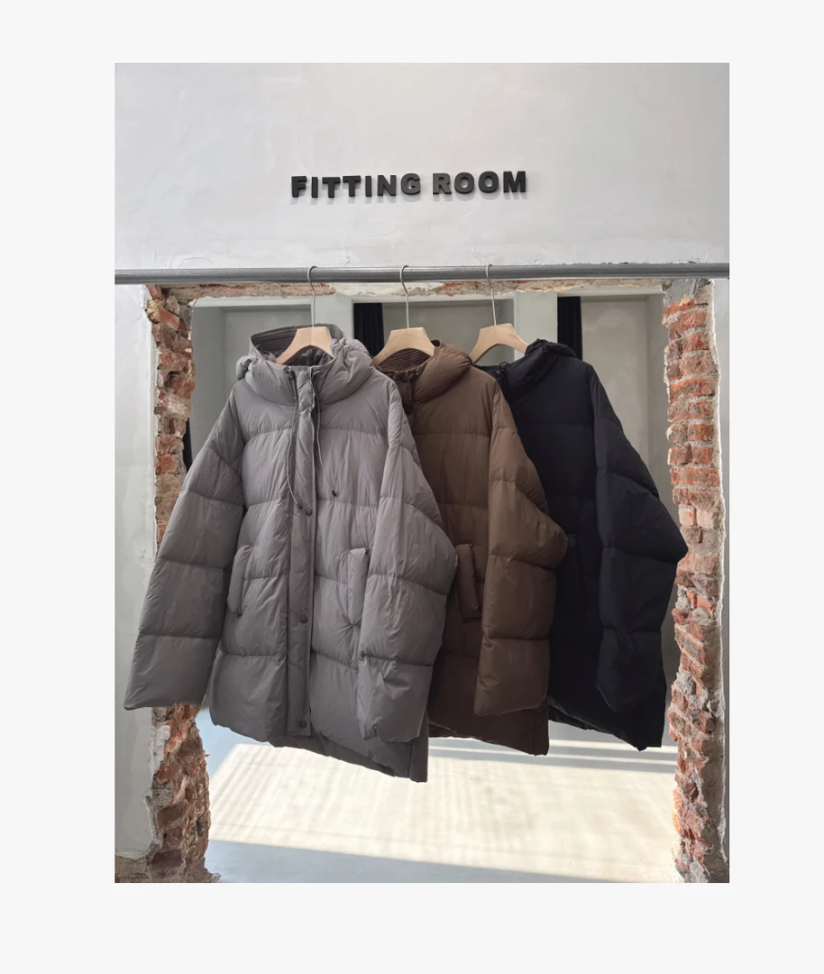 D-013-设计款连帽厚款羽绒服