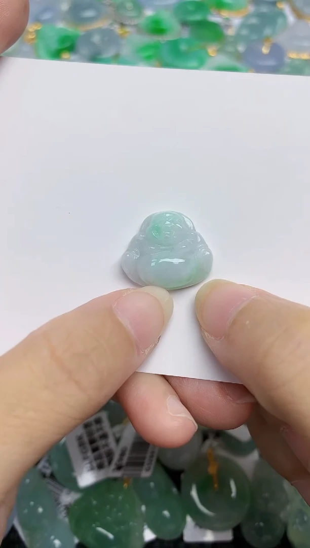 翡翠未镶嵌颈饰天然翡翠A货