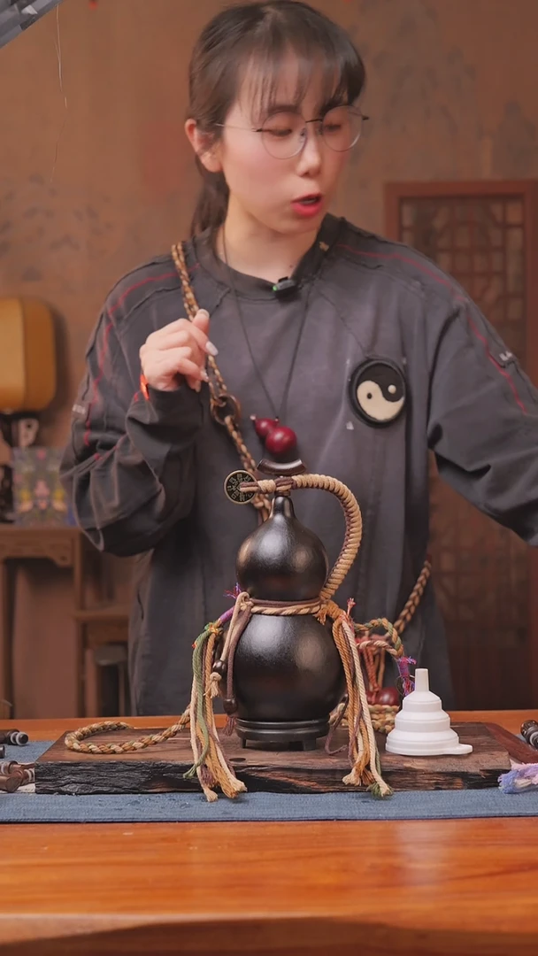 1227号链接精品大漆葫芦现货现发[一物一拍]