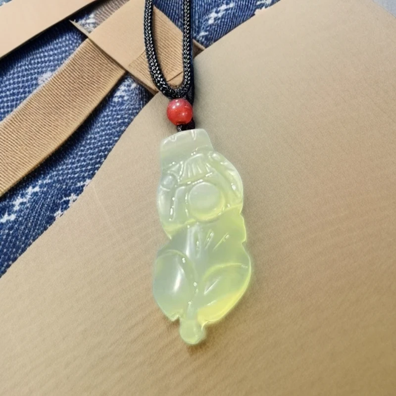 【李总福利】玉吊坠未镶嵌多样性发一个玉貔貅吊坠挂件