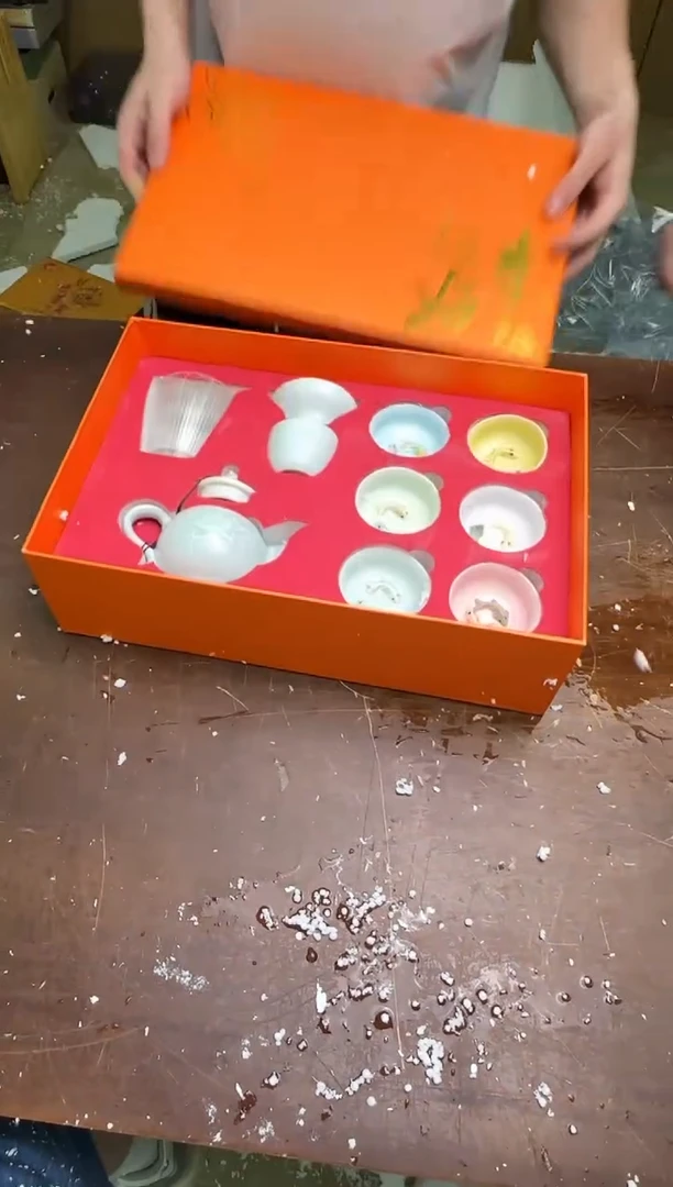瓷片云间茶具清货商品链接