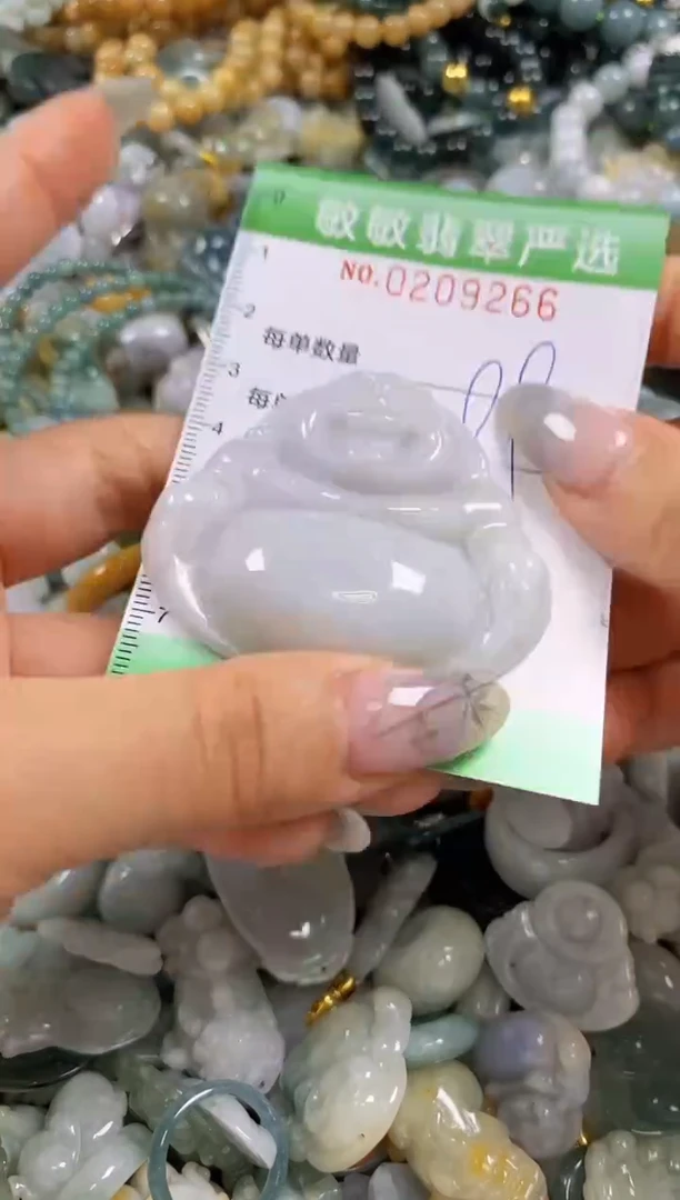 翡翠未镶嵌颈饰闪购0209266