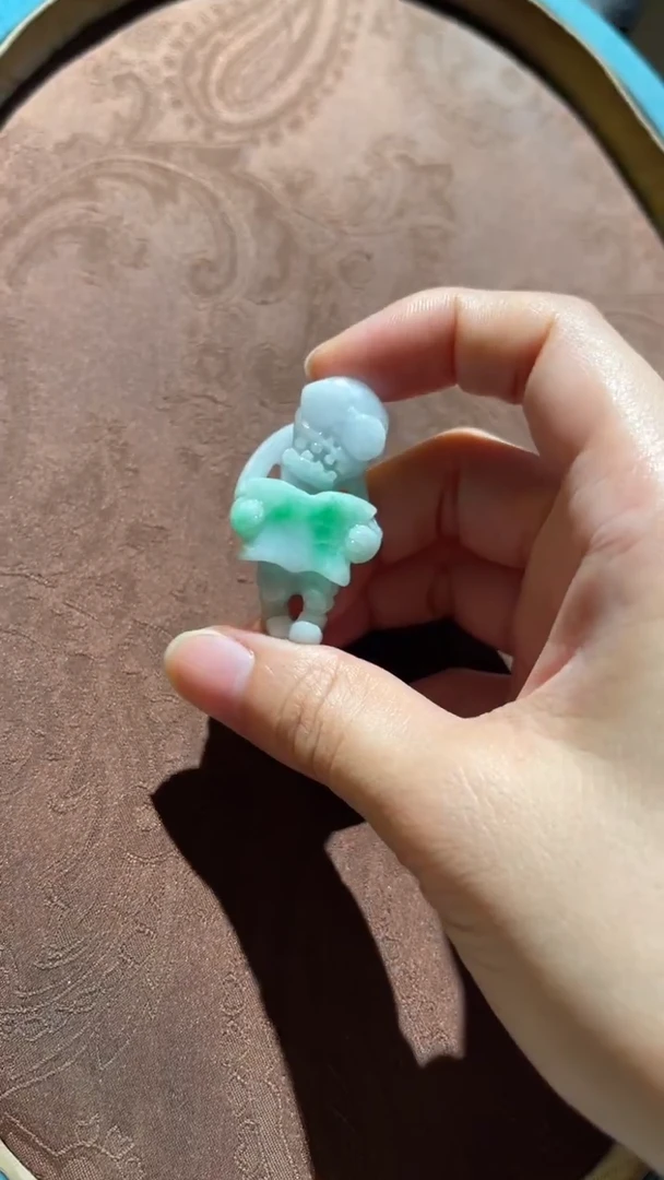 吊坠(不含链)未镶嵌翡翠红翡绿翠